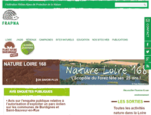 Tablet Screenshot of frapna-loire.org